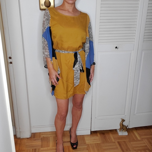 Flowy Sleeves Dress - Picture 1 of 15